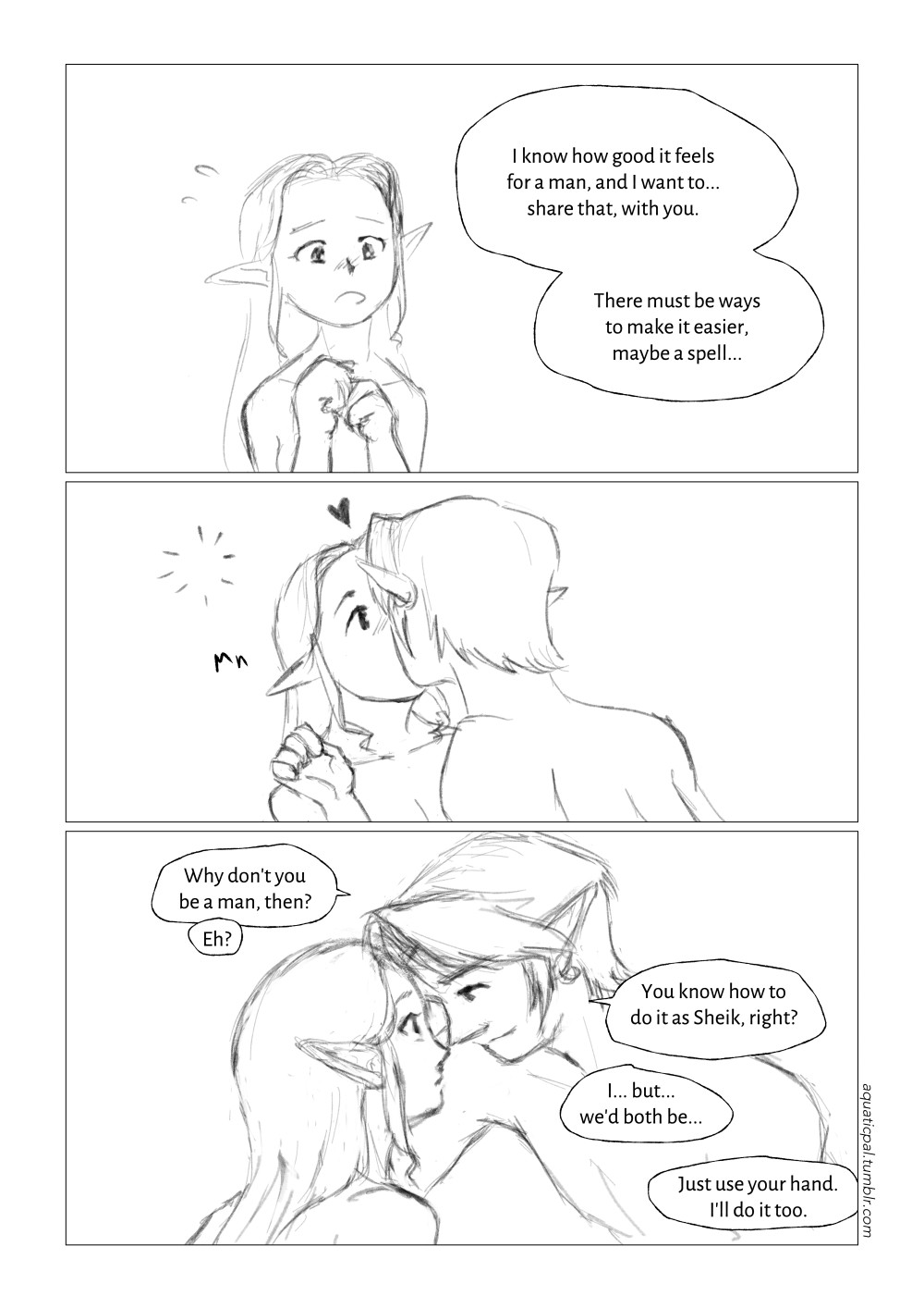 [Comic] Flutter - Chapter 6 - Nendil - The Legend of Zelda & Related ...